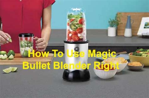 Master the art of blending with the Magic Bullet Blender